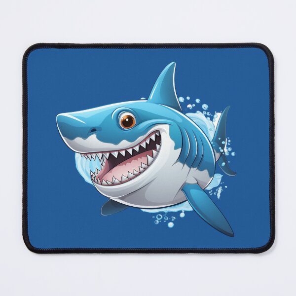 Item preview, Smiling Shark designed and sold by MyMerryMary.