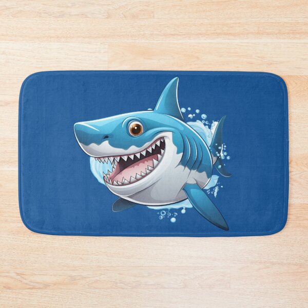 Item preview, Smiling Shark designed and sold by MyMerryMary.