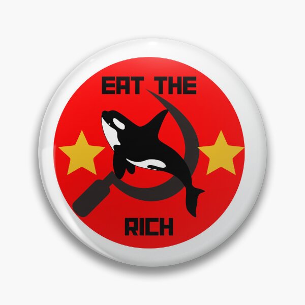 Item preview, White Gladis Eat the Rich Tshirt designed and sold by Googy123.