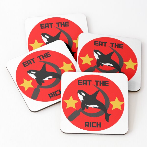 Item preview, White Gladis Eat the Rich Tshirt designed and sold by Googy123.