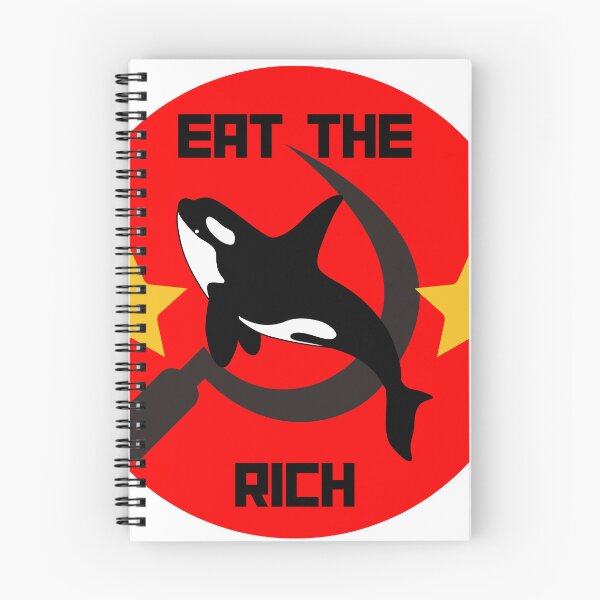 Item preview, White Gladis Eat the Rich Tshirt designed and sold by Googy123.