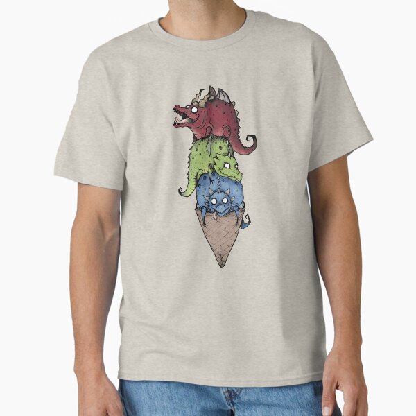 Chonky Dragons Ice Cream Scoop Classic T-Shirt