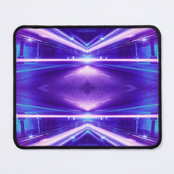 Item preview, Geometric Street Night Light (HDR Photo Art) Purple designed and sold by badbugs.