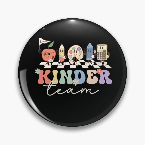 Item preview, Kinder Crew School Teacher designed and sold by onthemovedesign.