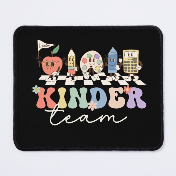 Item preview, Kinder Crew School Teacher designed and sold by onthemovedesign.