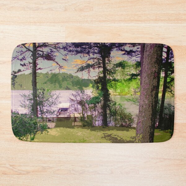 Item preview, GEORGIA LAKE NEAR STONE MOUNTAIN designed and sold by ArtbyRolleen.
