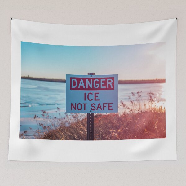 Item preview, Danger ice not safe designed and sold by SergioCastroFX.