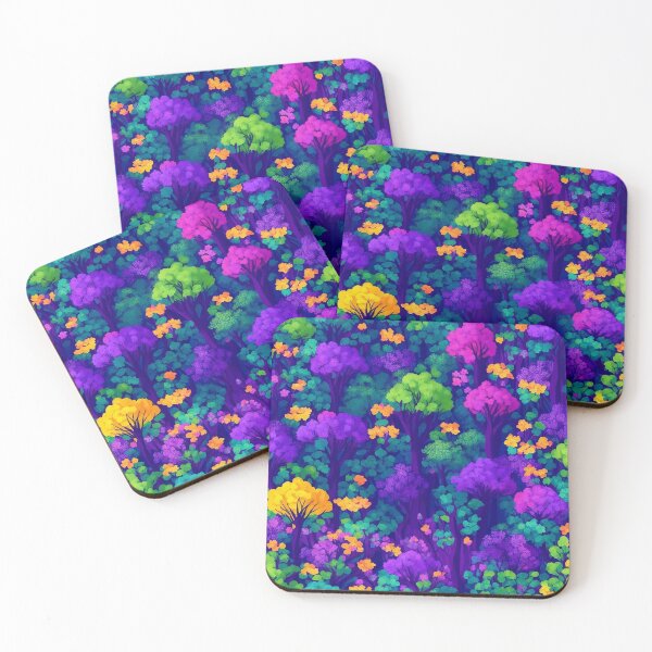 Item preview, Colorful woods pattern designed and sold by elearah1.