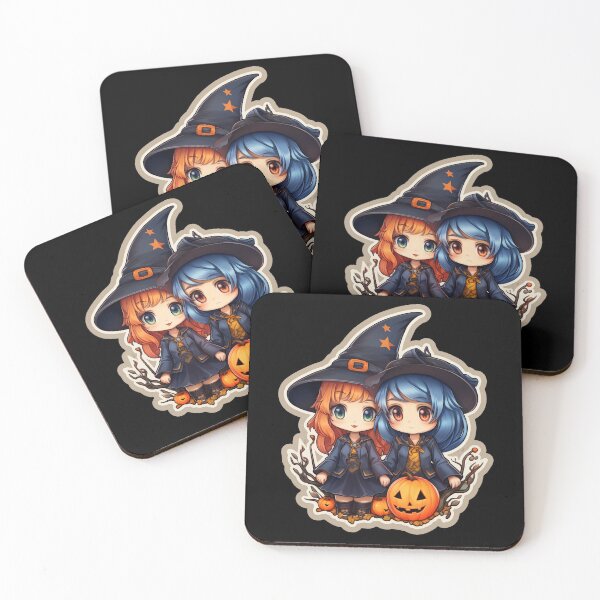 Item preview, Cute witches of halloween designed and sold by Nioon.