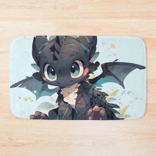 Item preview, Black cute dragon loves you! designed and sold by HydraDreams.