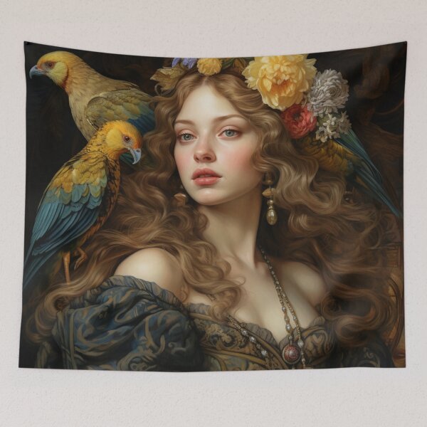 Item preview, Birds designed and sold by LadybellVintage.