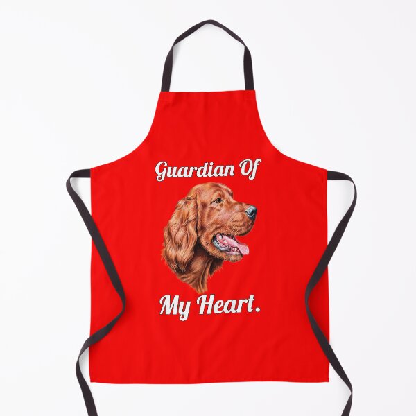Item preview, Irish Setter Dog Owner Guardian Of My Heart designed and sold by fantasticdesign.