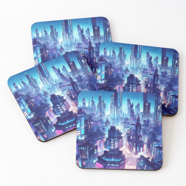 Item preview, Futuristic City designed and sold by NickoGibson.