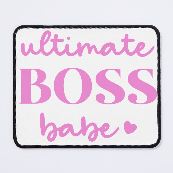 Item preview, Ultimate Boss Babe Front Print designed and sold by ThatsSoTrendy.