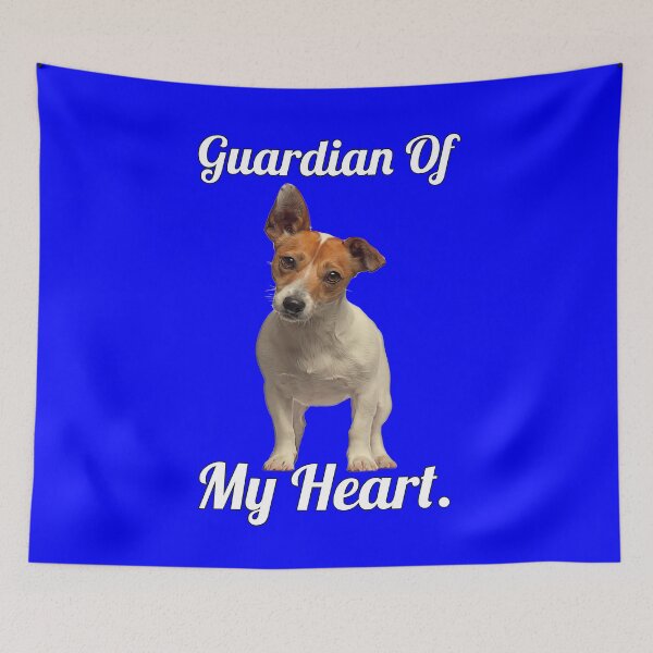 Item preview, Jack Russell Dog Owner Guardian Of My Heart designed and sold by fantasticdesign.