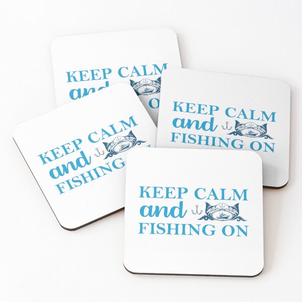 Item preview, Keep calm and fish on designed and sold by DANIELYSFASHION.