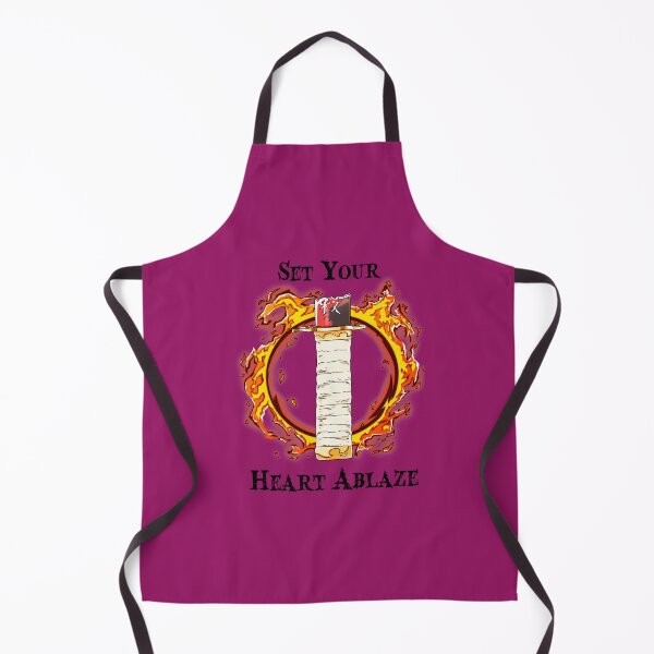 Item preview, Set Your Heart Ablaze - Black Font designed and sold by iekaigohed39.