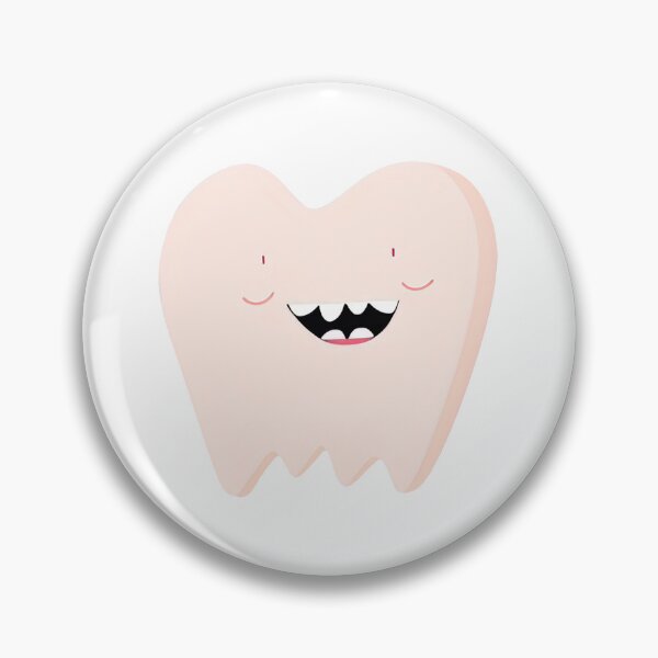 Item preview, Cute happy cartoon teeth designed and sold by Pinkbirdie.