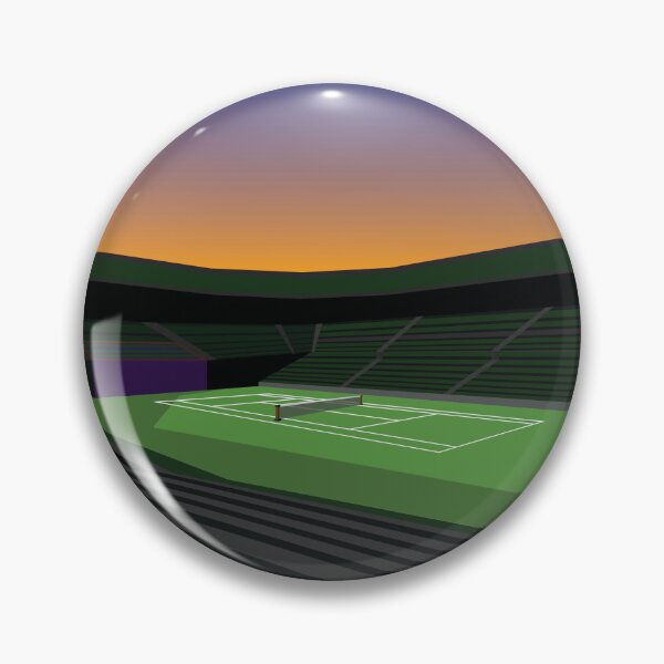 Item preview, Tennis Court Sunset Illustrator Photo by Tennismates.au designed and sold by Boydfoto.