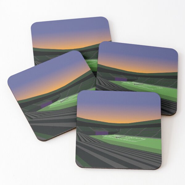 Item preview, Tennis Court Sunset Illustrator Photo by Tennismates.au designed and sold by Boydfoto.
