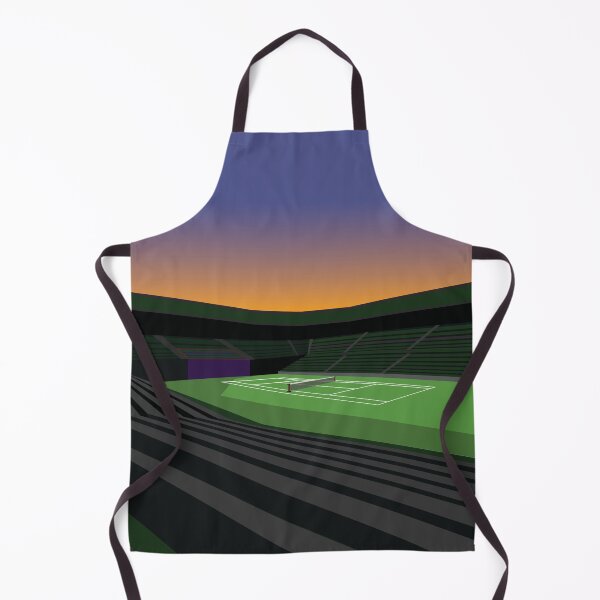 Item preview, Tennis Court Sunset Illustrator Photo by Tennismates.au designed and sold by Boydfoto.