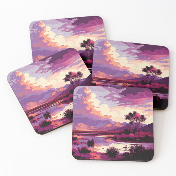 Item preview, Pink and Purple River Clouds designed and sold by TheArtMage.