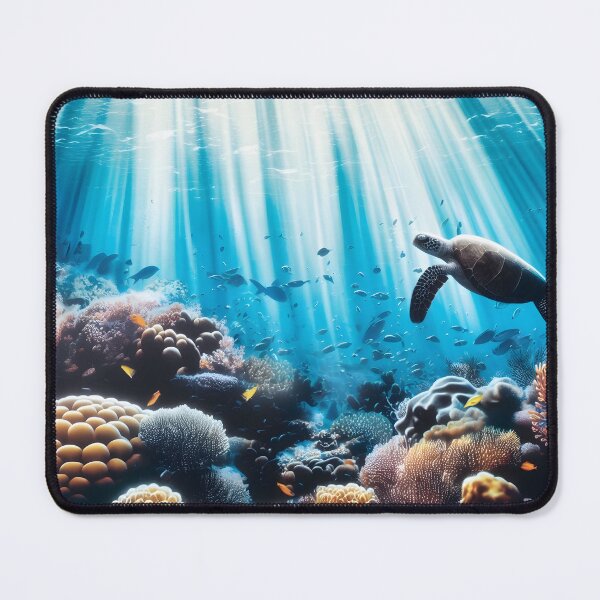 Item preview, Barrier Reef and Turtle designed and sold by NickoGibson.