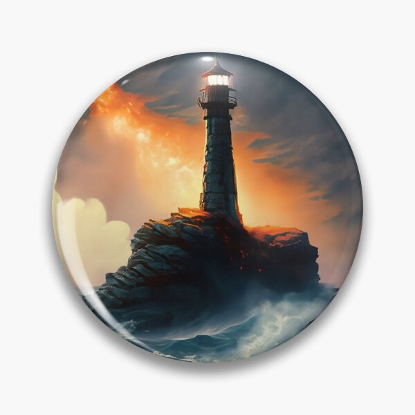 Item preview, Light House in the Ocean designed and sold by NBT-NOVA.