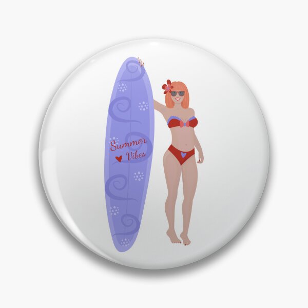Item preview, Fit redhead woman with a sailboard designed and sold by OM-lova.