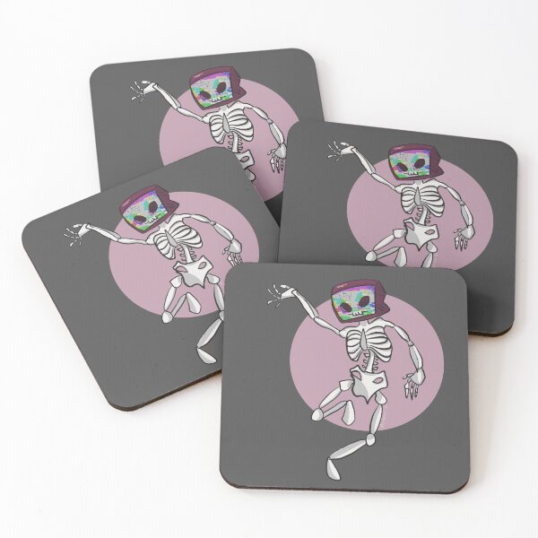 Item preview, Dancing Skelly TVhead designed and sold by ImpostorPanda.