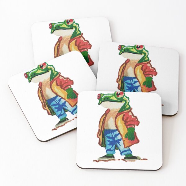 Item preview, frogger the hipster designed and sold by momanteiga.