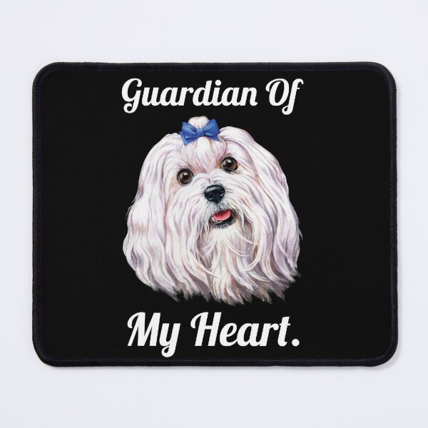 Item preview, Maltese Dog Owner Guardian Of My Heart designed and sold by fantasticdesign.