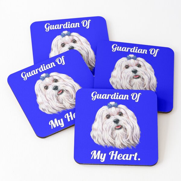 Item preview, Maltese Dog Owner Guardian Of My Heart designed and sold by fantasticdesign.