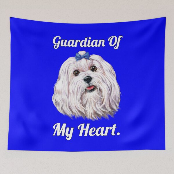 Item preview, Maltese Dog Owner Guardian Of My Heart designed and sold by fantasticdesign.