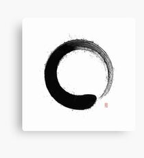 Ensō Splash Canvas Print