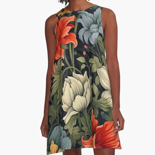Item preview, Old Fashioned Floral designed and sold by AbstracTions93.