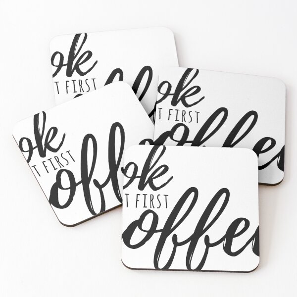 Item preview, ok but first coffee designed and sold by cadinera.