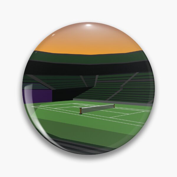 Item preview, Sunset Tennis Court Art Print by Tennismates.au designed and sold by Boydfoto.