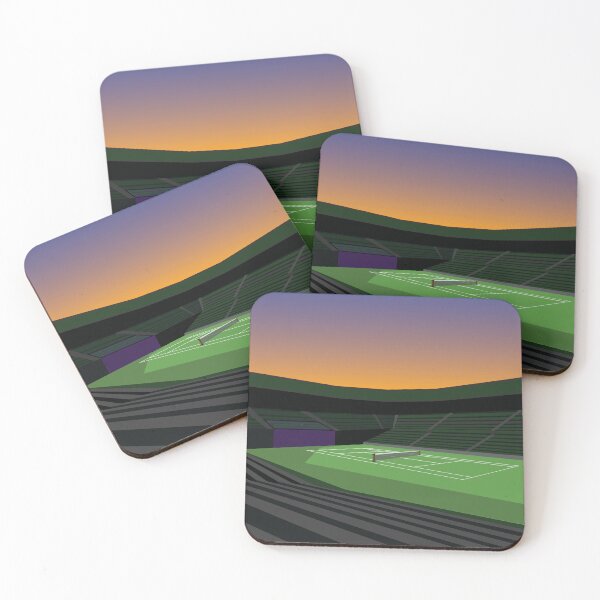 Item preview, Sunset Tennis Court Art Print by Tennismates.au designed and sold by Boydfoto.
