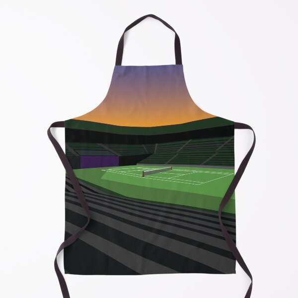 Item preview, Sunset Tennis Court Art Print by Tennismates.au designed and sold by Boydfoto.
