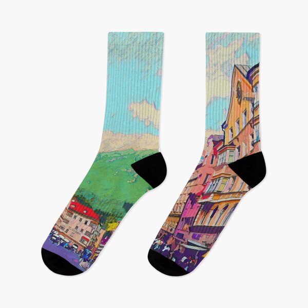 Item preview, DOWNTOWN INNSBRUCK designed and sold by ArtbyRolleen.
