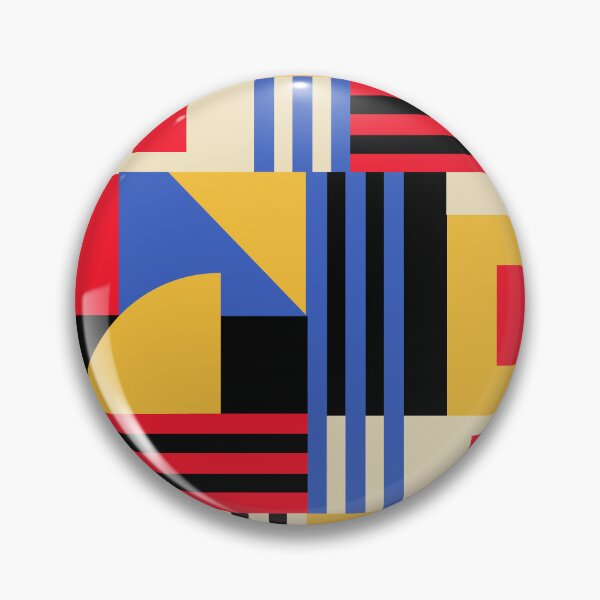 Item preview, Bauhaus Geometric Primary Colors designed and sold by Sharon Schwalbe.