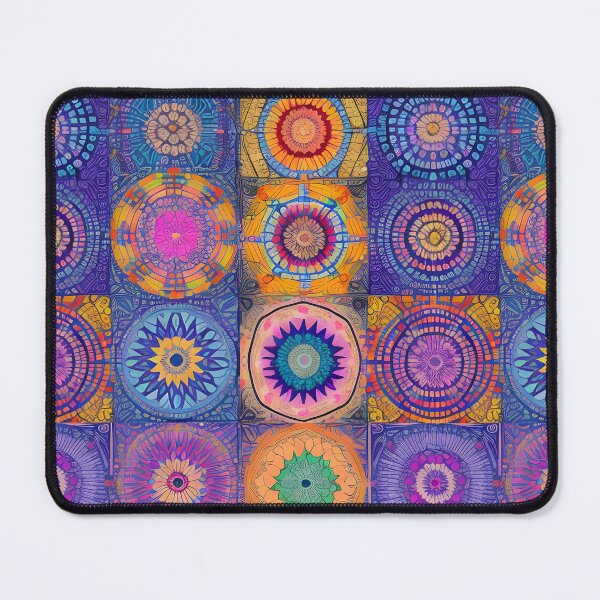 Item preview, Painted Mandala Circle Art 41 by MMA designed and sold by spacemandala.