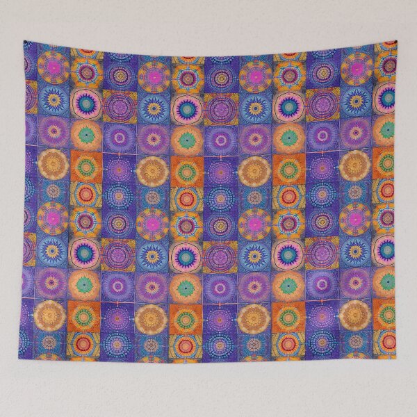 Item preview, Painted Mandala Circle Art 41 by MMA designed and sold by spacemandala.