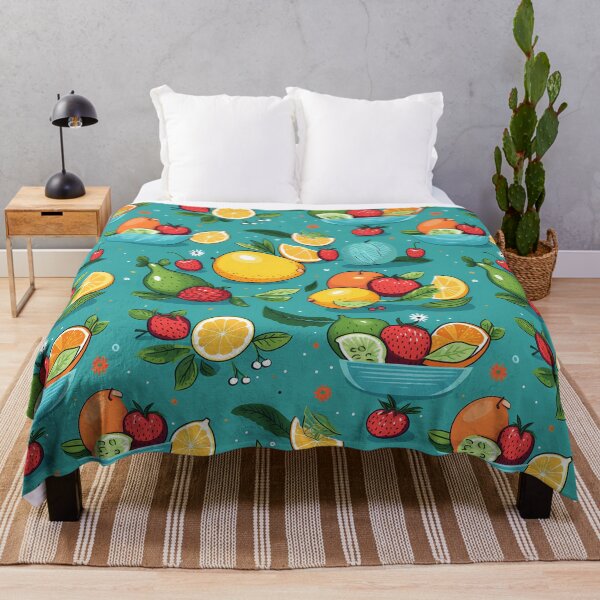 Item preview, Fruit Bowl Delight: Colorful and Playful Pattern designed and sold by SnowStudio2022.