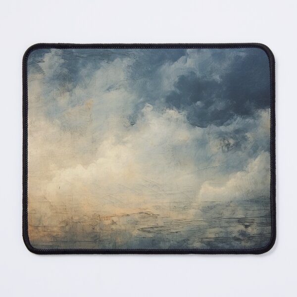 Item preview, Vintage moody clouds Wall Art Print, Cloudy Sky Hangable Canvas, Minimalist Art Ready to Hang, Cloud Art, Vintage Art, Wall Art designed and sold by FredgarShop.