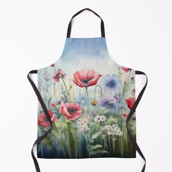 Item preview, Beautiful Wildflowers, Watercolor Flower Art, Canvas Print, Wall Art, Rustic Farmhouse Decor, Classic Art, Mother's Day, Gift designed and sold by FredgarShop.
