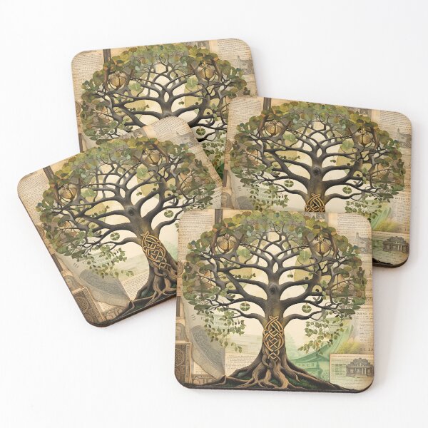 Item preview, Celtic Tree of Life Collage  designed and sold by DreamyEscapism.