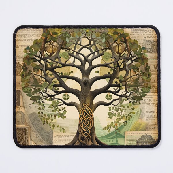 Item preview, Celtic Tree of Life Collage  designed and sold by DreamyEscapism.