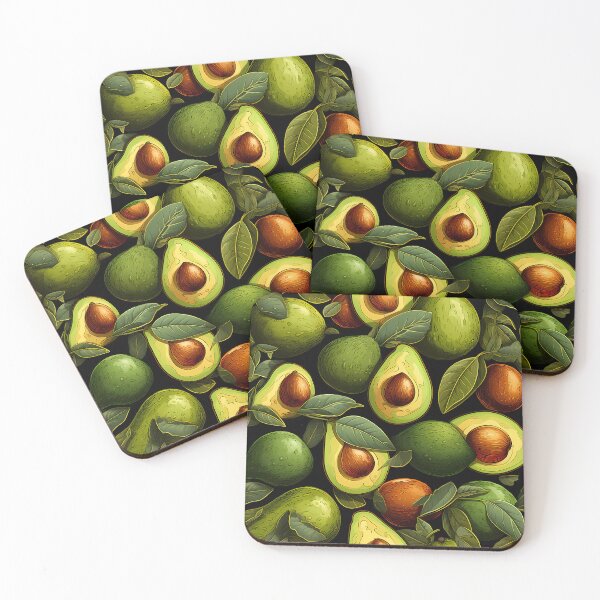 Item preview, Avocado Oasis: Tropical-Inspired Seamless Pattern designed and sold by SnowStudio2022.